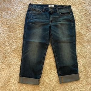 Sonoma size 14 capri Jeans.